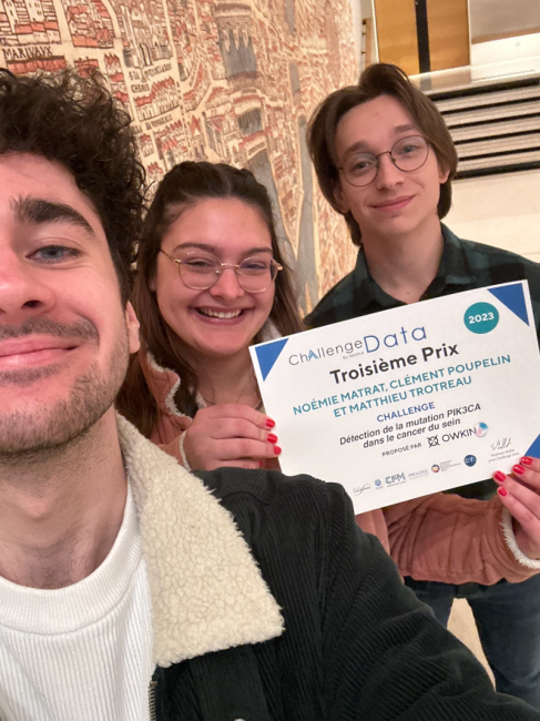 Lauréats Challenge Data